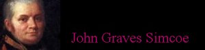 John Graves Simcoe Header